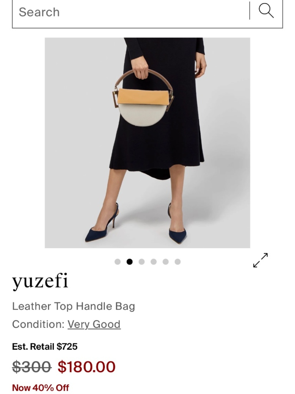 Yuzefi Two Toned Bag